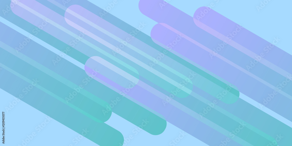 Poster horizontal speed lines with blue background. abstract technology geometric communication concept vec