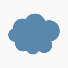 Cloud storage icon vector
