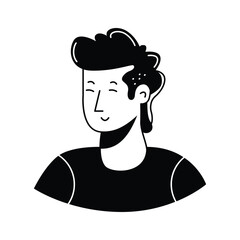 Take your hands on this amazing icon of male avatar