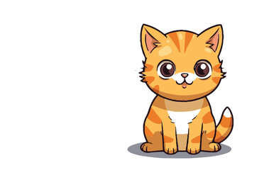 cute cat stiker