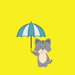 cute cat stiker