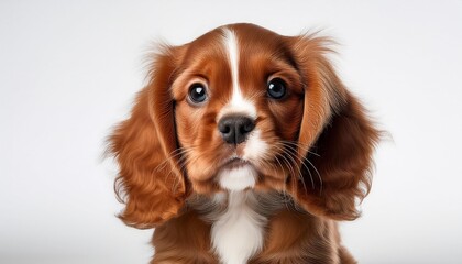Fototapeta premium cavalier king charles spaniel dog