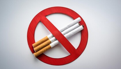 no smoking sign isolated on white background