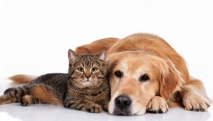 Obraz premium puppy and cat