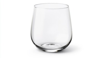 Elegant Ultra-Thin Water Glass with Delicate Rim