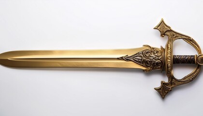 golden key on a wooden background