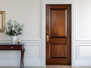 door in a room