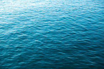Blue sea water background texture
