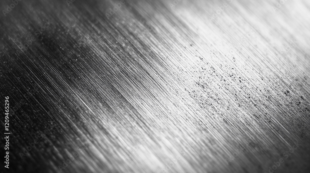 Poster surface showing visible scratches and signs of aging under soft lighting, revealing a texture that t