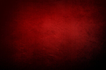 Old red grunge wall texture background