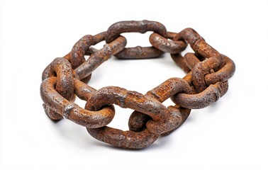 Obraz premium rusty chain