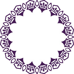 Beautiful Mandala Art and Vector Mandala Design Image.