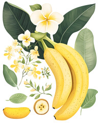 Banana are healthy food. And it is a useful fruit.