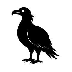 vector-silhouette-of seller-s sea eagle