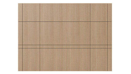 Blank  wooden wall panel Mockup	