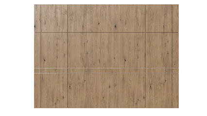 Blank  wooden wall panel Mockup	