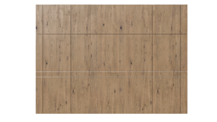 Blank  wooden wall panel Mockup	