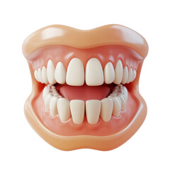 Obraz premium Healthy Human Teeth Gums Smile Dental Care