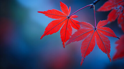 Vibrant Red Maple Leaves in Autumn, red maple leaf, autumn leaf, fall leaf, autumn colors, fall colors