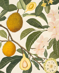 Durian are a healthy food. king of fruit.