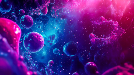 Design Concept for a Modern and Engaging SCIENCE Website Banner with Creative Visual Elements and Dynamic Layout
