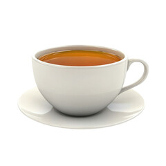 A cup of tea on a saucer warm drink beverage caffeine relaxation