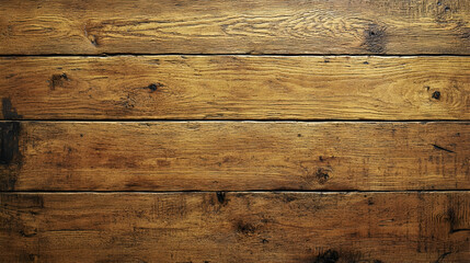 Naklejka premium Rustic Brown Wooden Planks Texture, background, aged, old, weathered, grain