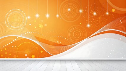 Modern vibrant and bright eye-catching background