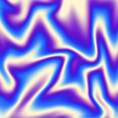 Blue and Purple Marble Texture Liquid Holographic Abstract Background