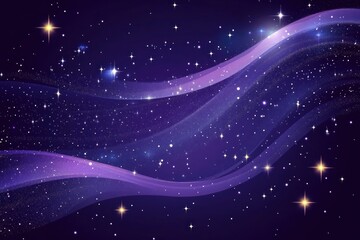 Obraz premium Dark blue-purple background space design night