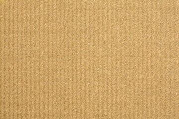 Close-Up of Corrugated Cardboard Texture Background Use