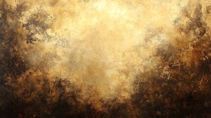 Obraz premium Golden Abstract Grunge Pattern, Vintage Texture, Rustic Artistic Background