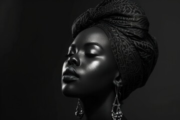 African women photography monochrome portrait