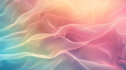 Fototapeta premium Abstract background of colorful wavy fabric.
