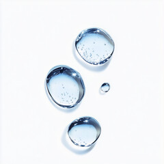 Transparent Water Droplets Collection