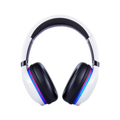 Wireless gaming headset with microphone and comfortable ear pads for immersive gaming experience.