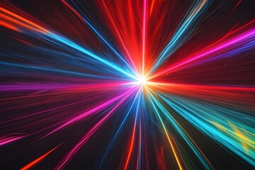 Colorful glow Light flare sparks texture red