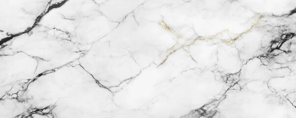 Elegant black and white marble with golden veins, perfect for interior design and decor. This luxurious surface adds sophistication to any space