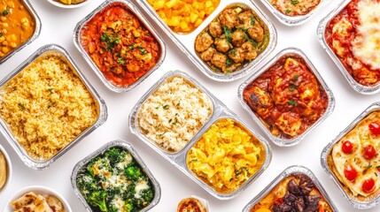 Delicious and Diverse Meal Prep A Collection of Healthy and Flavorful Food Containers