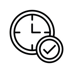 real time vector icon