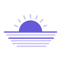 Sunset Icon