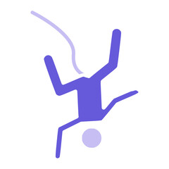 Bungee Jumping Icon