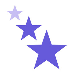 Fototapeta premium Glowing Star Icon