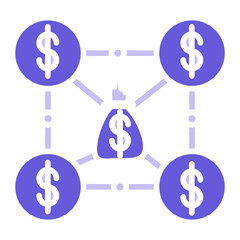 Debt Consolidation Icon