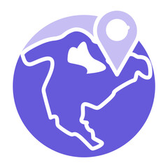 North America Icon