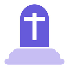 Obraz premium Grave Icon