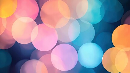 Splash watercolor concept. Vibrant abstract bokeh lights creating a dreamy, colorful background.