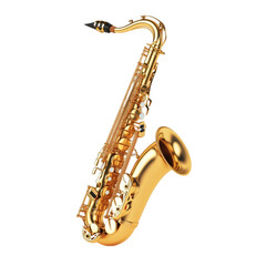 Golden Alto Saxophone Musical Instrument Jazz Music
