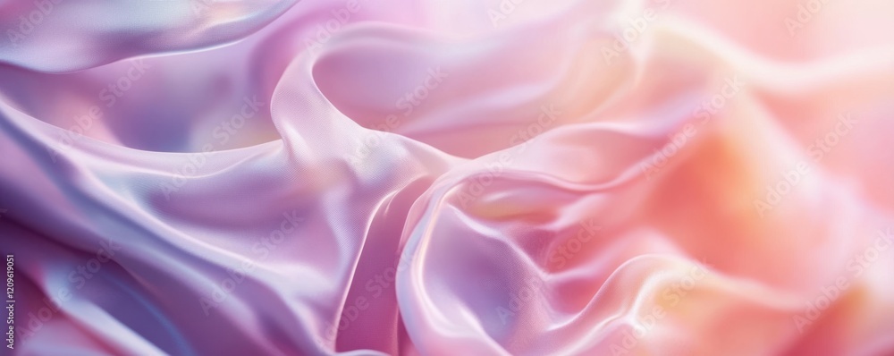 Poster abstract background with pastel gradients and flowing shapes, modern design.