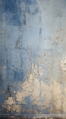 Blue and silver wall architecture plaster